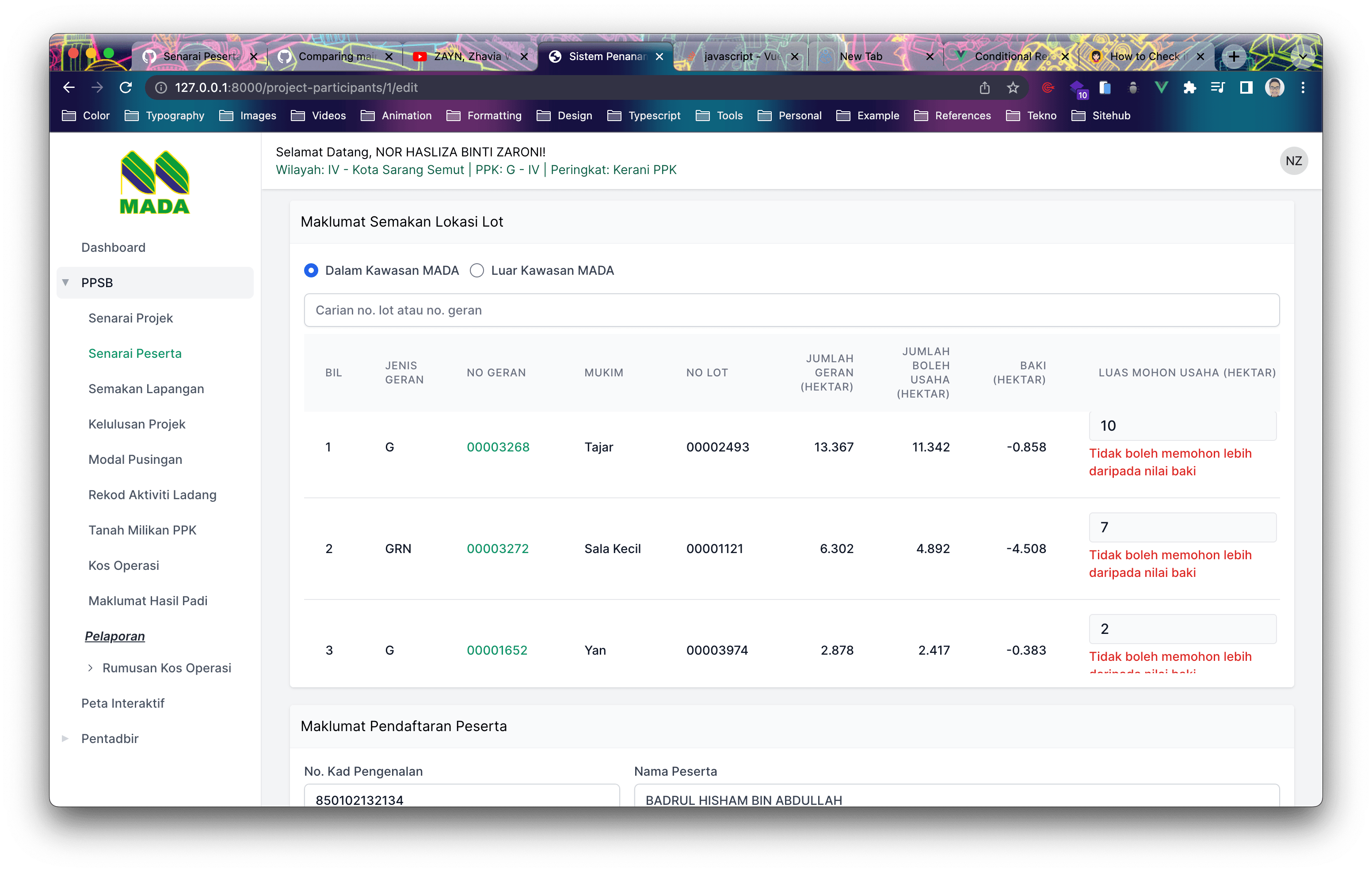 Sistem Pengurusan Usahawan RISDA